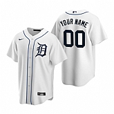 Detroit Tigers Customized Nike White Stitched MLB Cool Base Home Jersey,baseball caps,new era cap wholesale,wholesale hats